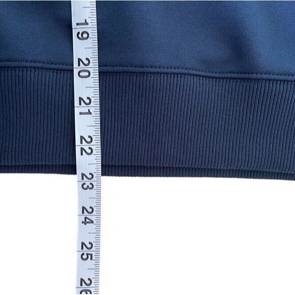 Coach Limited Edition Navy Airbrush Embroidered Crew Terry Sweatshirt Boxy XS - Picture 7 of 9